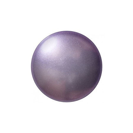 Cabochon Par Puca 14mm, Violet Pearl, 2 pieces, Czech Glass