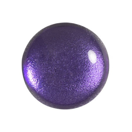 Cabochon Par Puca 18mm, Ice Slushy Purple Grape, 1 piece, Czech Glass