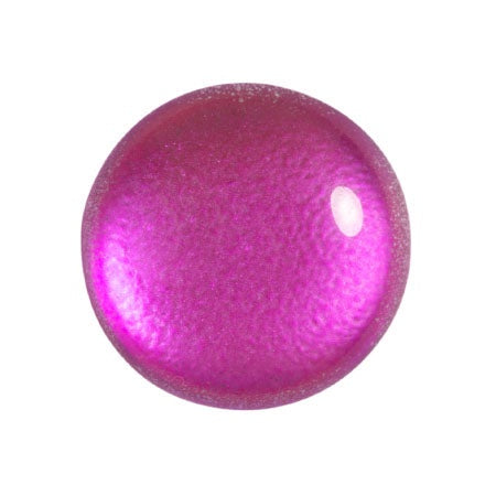 Cabochon Par Puca 18mm, Ice Slushy Strawberry, 1 piece, Czech Glass