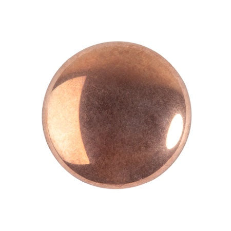 Cabochon Par Puca 18mm, Full Capri Gold, 1 piece, Czech Glass