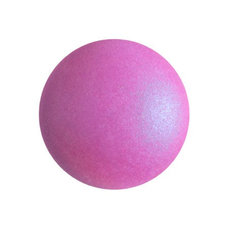 Cabochon Par Puca 18mm, Chatoyant Hot Pink, 1 piece, Czech Glass