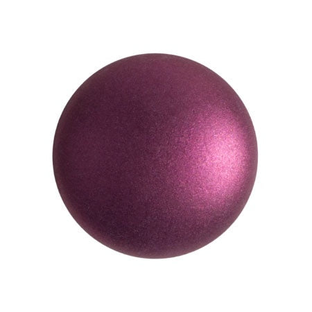 Cabochon Par Puca 18mm, Chatoyant Burgundy, 1 piece, Czech Glass