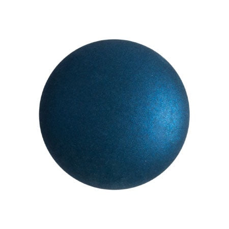 Cabochon Par Puca 18mm, Chatoyant Teal Blue, 1 piece, Czech Glass