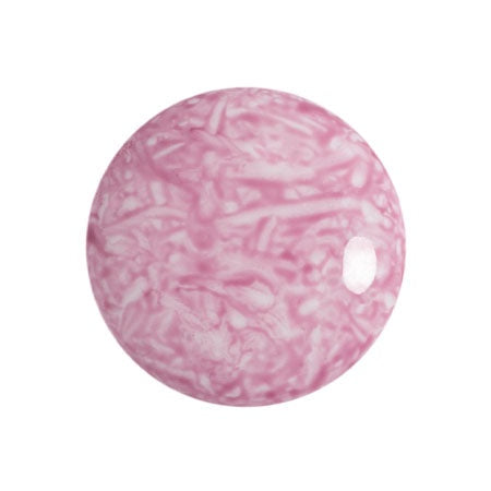 Cabochon Par Puca 18mm, Milky Light Amethyst, 1 piece, Czech Glass