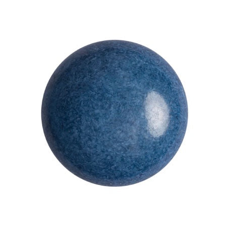 Cabochon Par Puca 18mm, Opaque Curacao, 1 piece, Czech Glass