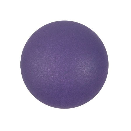 Cabochon Par Puca 18mm, Dark Violet Light Matte, 1 piece, Czech Glass