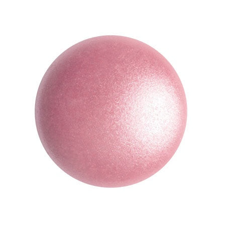 Cabochon Par Puca 18mm, Pink Pearl, 1 piece, Czech Glass