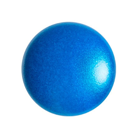 Cabochon Par Puca 18mm, Capri Blue Pearl, 1 piece, Czech Glass
