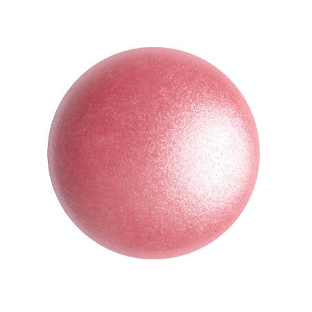 Cabochon Par Puca 18mm, Dark Rose Pearl, 1 piece, Czech Glass