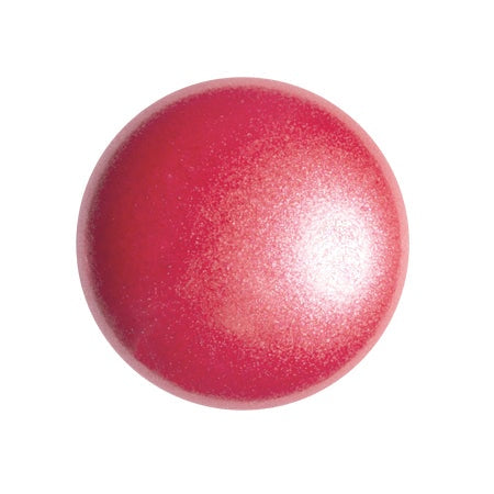Cabochon Par Puca 18mm, Coral Pearl, 1 piece, Czech Glass