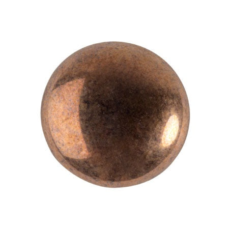 Cabochon Par Puca 18mm, Dark Bronze, 1 piece, Czech Glass