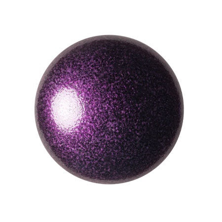 Cabochon Par Puca 18mm, Metallic Ultra Violet, 1 piece, Czech Glass