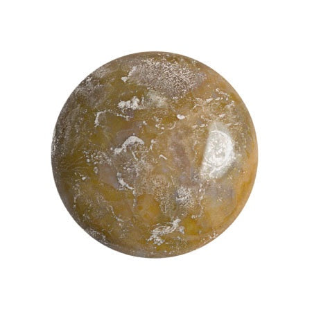 Cabochon Par Puca 18mm, Frost Parme New Picasso, 1 piece, Czech Glass