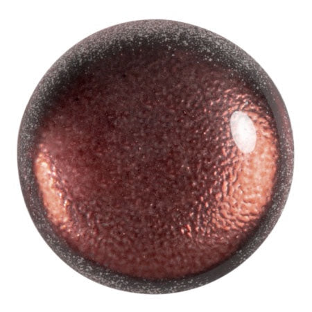 Cabochon Par Puca 25mm, Ice Slushy Cola, 1 piece, Czech Glass
