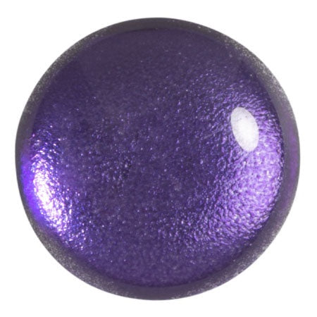 Cabochon Par Puca 25mm, Ice Slushy Purple Grape, 1 piece, Czech Glass