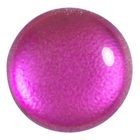 Cabochon Par Puca 25mm, Ice Slushy Strawberry, 1 piece, Czech Glass