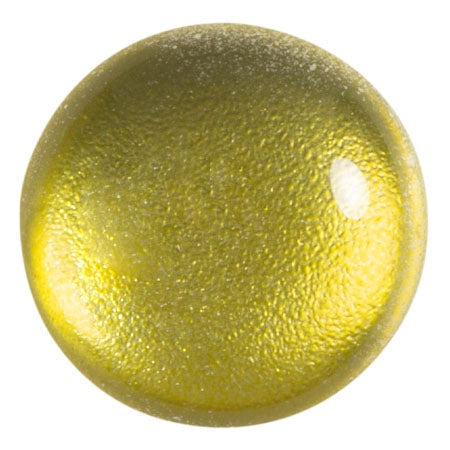 Cabochon Par Puca 25mm, Ice Slushy Pineapple, 1 piece, Czech Glass