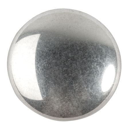 Cabochon Par Puca 25mm, Silver, 1 piece, Czech Glass