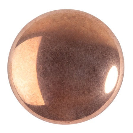 Cabochon Par Puca 25mm, Full Capri Gold, 1 piece, Czech Glass