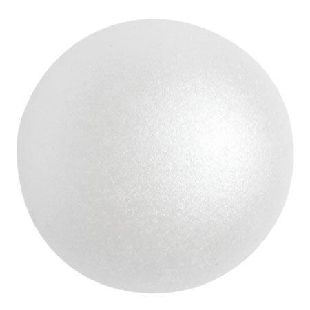 Cabochon Par Puca 25mm, Pastel White, 1 piece, Czech Glass