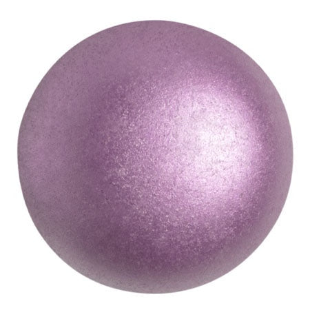 Cabochon Par Puca 25mm, Pastel Lila, 1 piece, Czech Glass