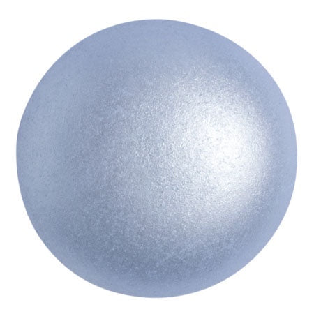 Cabochon Par Puca 25mm, Pastel Light Sapphire, 1 piece, Czech Glass