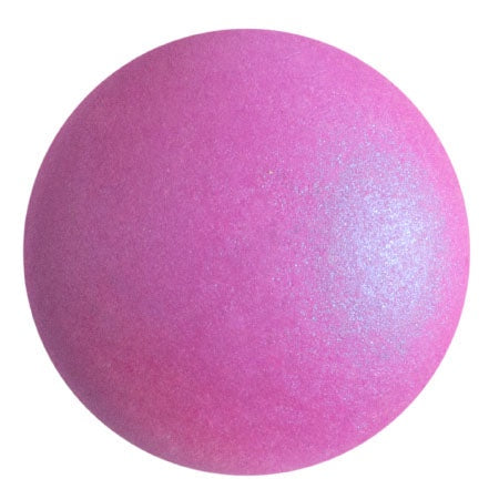 Cabochon Par Puca 25mm, Chatoyant Hot Pink, 1 piece, Czech Glass