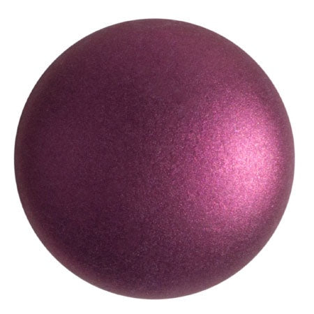 Cabochon Par Puca 25mm, Chatoyant Burgundy, 1 piece, Czech Glass