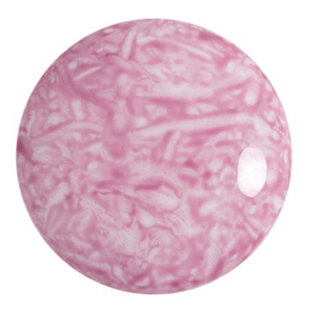 Cabochon Par Puca 25mm, Milky Light Amethyst, 1 piece, Czech Glass