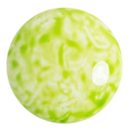 Cabochon Par Puca 25mm, Milky Citrine, 1 piece, Czech Glass