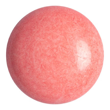 Cabochon Par Puca 25mm, Opaque Indian Peach, 1 piece, Czech Glass