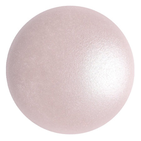 Cabochon Par Puca 25mm, Rosaline Pearl, 1 piece, Czech Glass