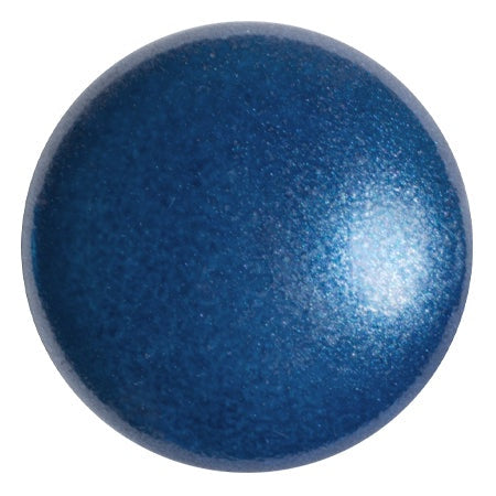 Cabochon Par Puca 25mm, Dark Blue Pearl, 1 piece, Czech Glass