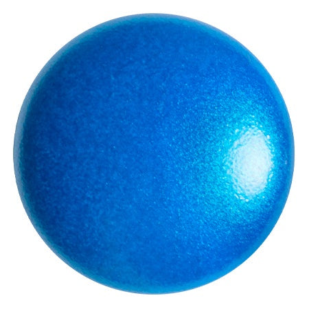Cabochon Par Puca 25mm, Capri Blue Pearl, 1 piece, Czech Glass