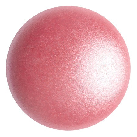 Cabochon Par Puca 25mm, Dark Rose Pearl, 1 piece, Czech Glass