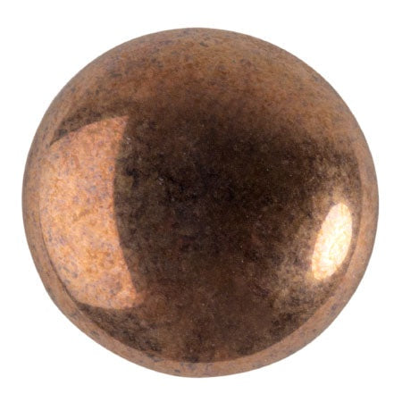 Cabochon Par Puca 25mm, Dark Bronze, 1 piece, Czech Glass