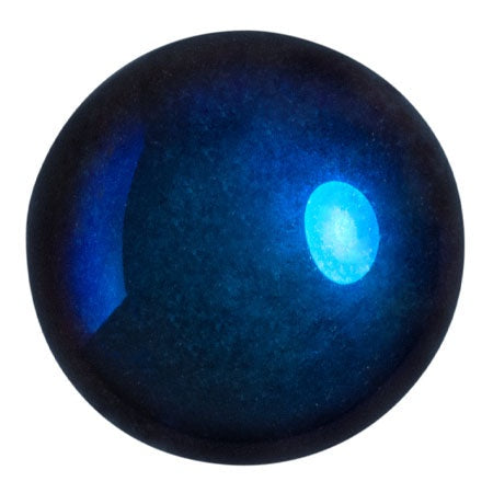 Cabochon Par Puca 25mm, Full Azzuro, 1 piece, Czech Glass