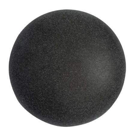 Cabochon Par Puca 25mm, Jet Matte, 1 piece, Czech Glass