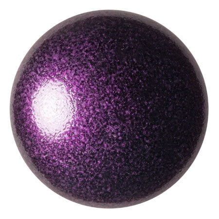 Cabochon Par Puca 25mm, Metallic Ultra Violet, 1 piece, Czech Glass