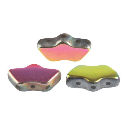 Delos Par Puca Czech Glass Bead, Full Vitrail, 10 grams