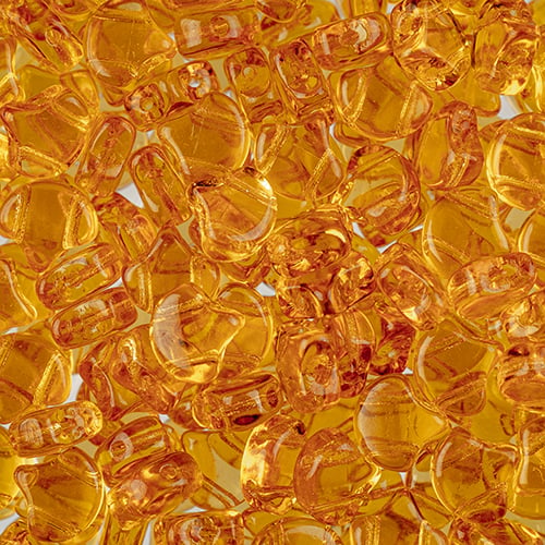 Ginko Beads, Topaz, 8 grams