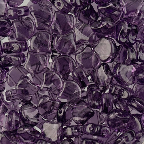 Ginko Beads, Tanzanite, 8 grams