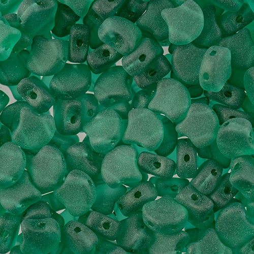 Ginko Beads, Emerald Matte, 8 grams