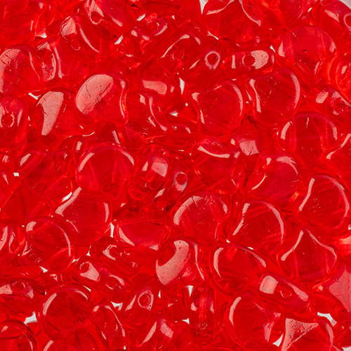 Ginko Beads, Ruby, 8 grams