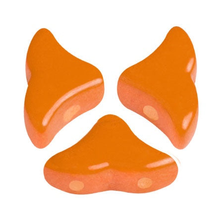 Helios Par Puca Czech Glass Bead, Opaque Apricot, 10 grams