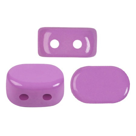 Lipsi Par Puca, La Divine Lilac, 10 grams, Czech 2 Hole Glass Bead