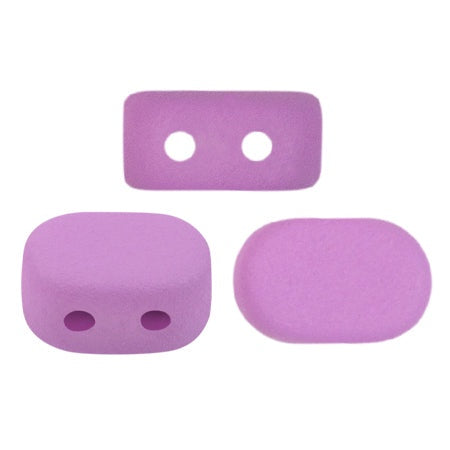 Lipsi Par Puca, La Divine Lilac Matte, 10 grams, Czech 2 Hole Glass Bead