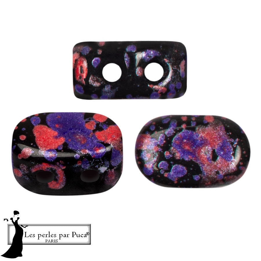 Lipsi Par Puca, Enamel Purple And Red, 10 grams