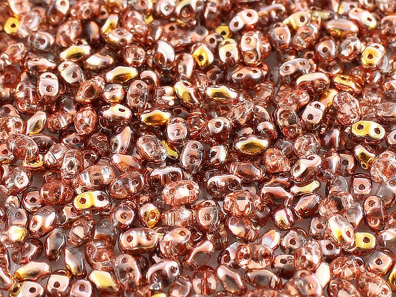 MiniDuo Beads, Crystal Capri Gold, MSD0003-27101, 8 grams