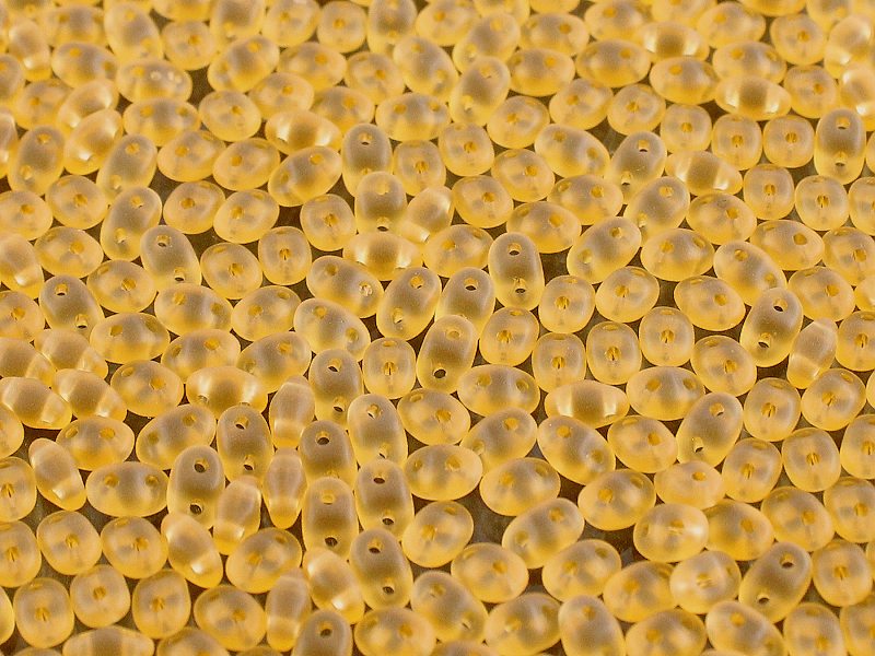 MiniDuo Beads, Matte Topaz, MSD1006-84110, 8 grams
